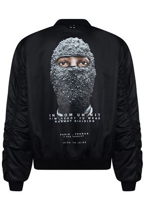 Oversized Mask Bomber Jacket IH NOM UH NIT | NUW25107009